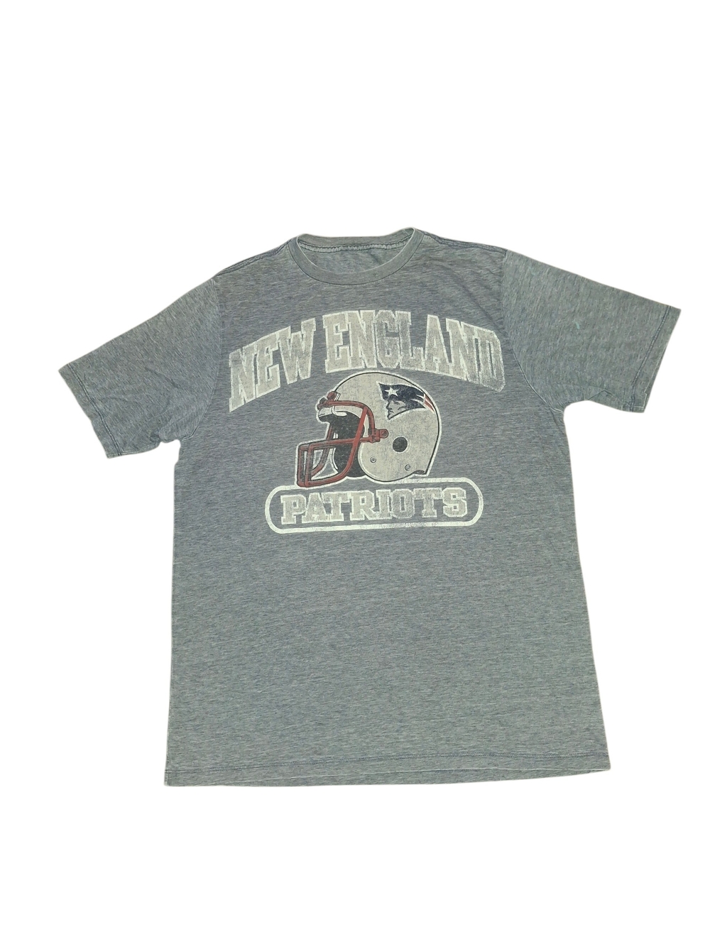 New England Patriots Gray Graphic T-Shirt